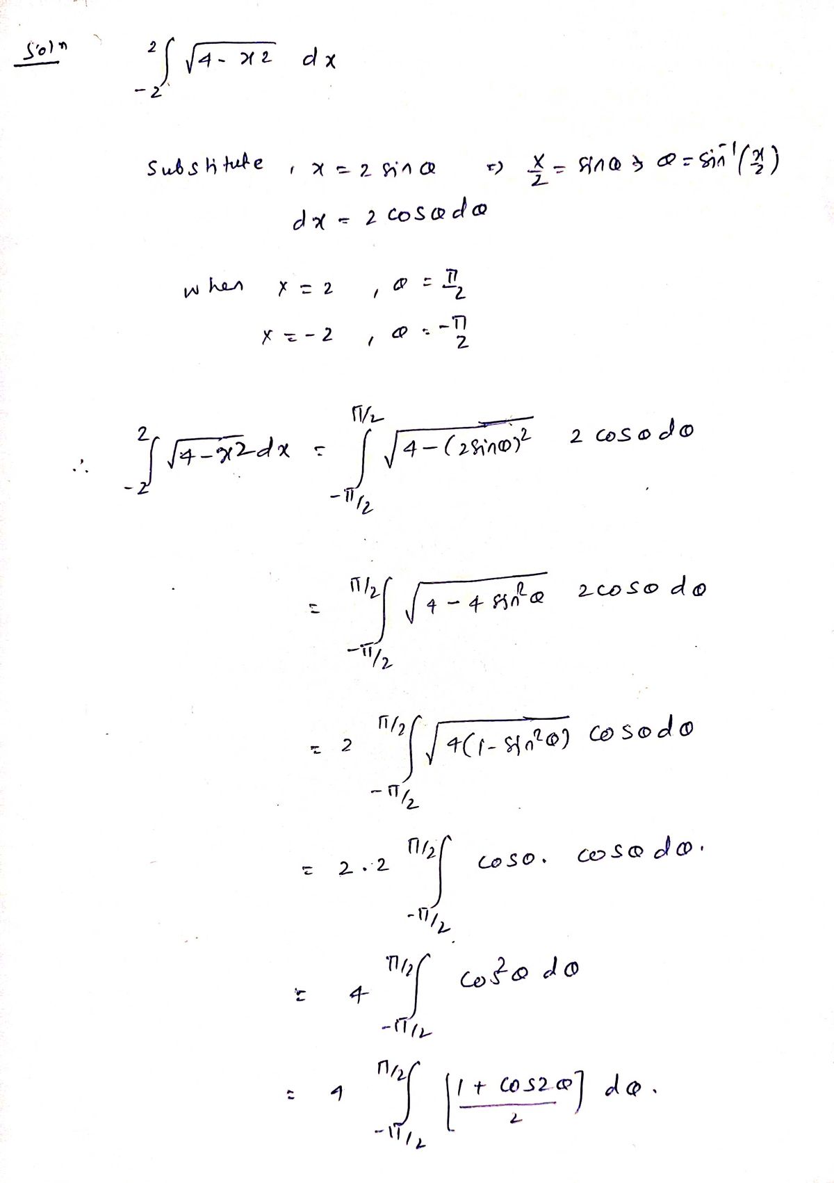 Calculus homework question answer, step 1, image 1